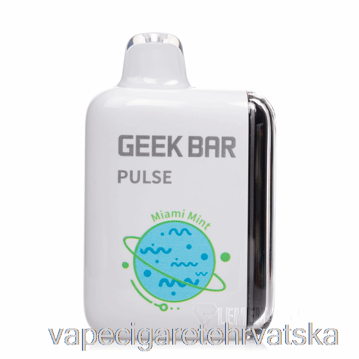 Vape Hrvatska Geek Bar Pulse 15000 Disposable Miami Mint
